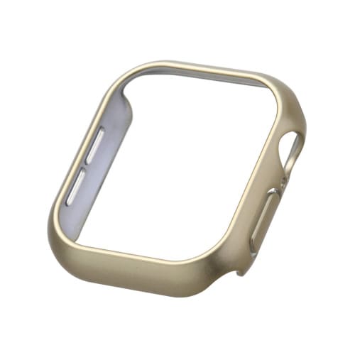 アップルウォッチ42mm バンパー メタリック金