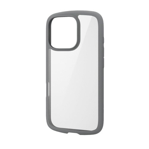 iPhone16Proケース衝撃吸収軽量灰