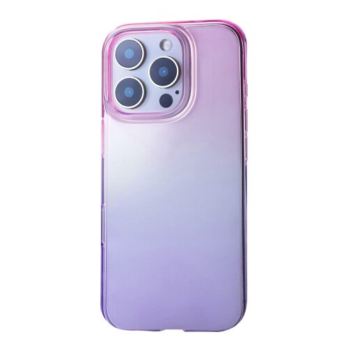 iPhone16Proケース桜×ラベンダー