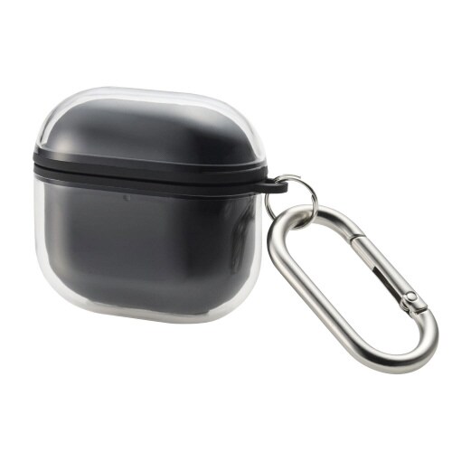 AirPods4 ソフトケース 衝撃吸収 ブラック