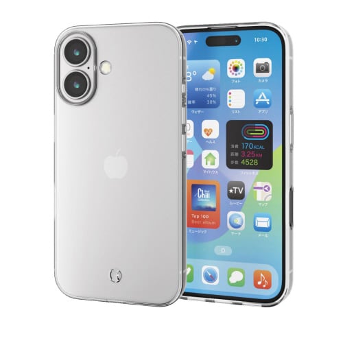 iPhone16ケースソフト薄型透明