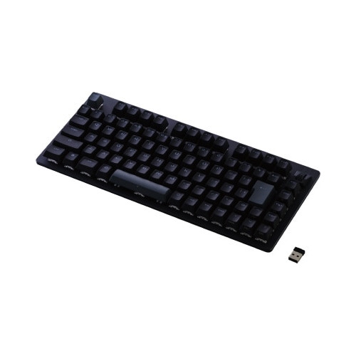 ゲーミングキーボード 有線/無線/Bt 赤軸 黒