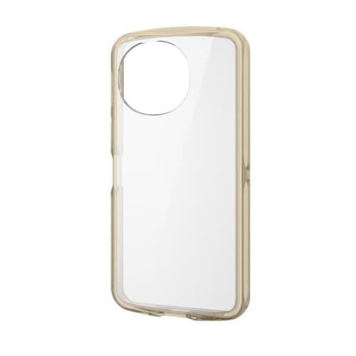 AQUOSsense9ケースハイブリッド透明灰