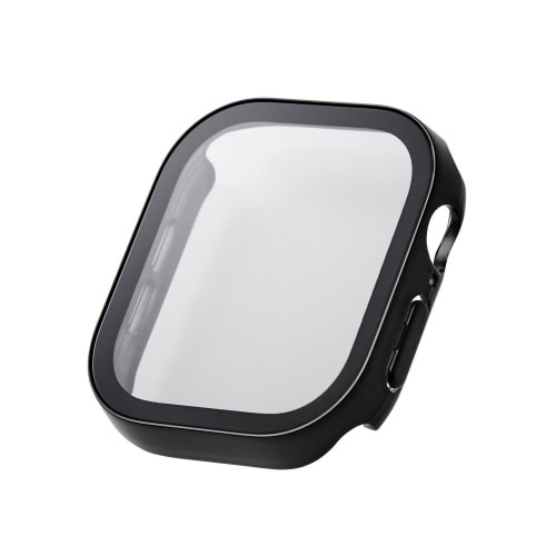 アップルウォッチ46mm フルカバー 防水 黒