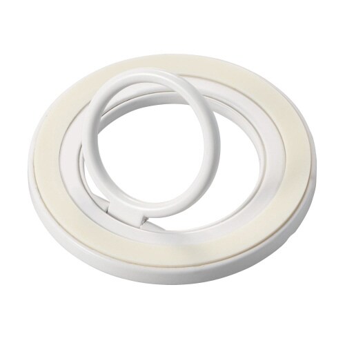 スマホリング マグネット 360度回転 白