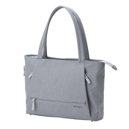 トートバッグ 肩掛けバッグ 8L 撥水 グレー