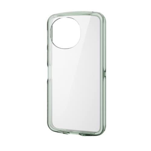 AQUOSsense9ケースハイブリッド透明緑