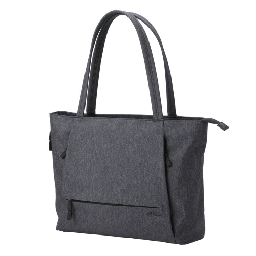 トートバッグ 肩掛けバッグ 12L 撥水 ブラック