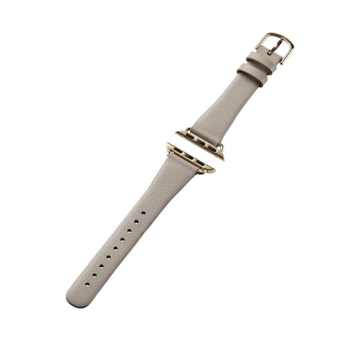 アップルウォッチSE レザーバンド グレージュ