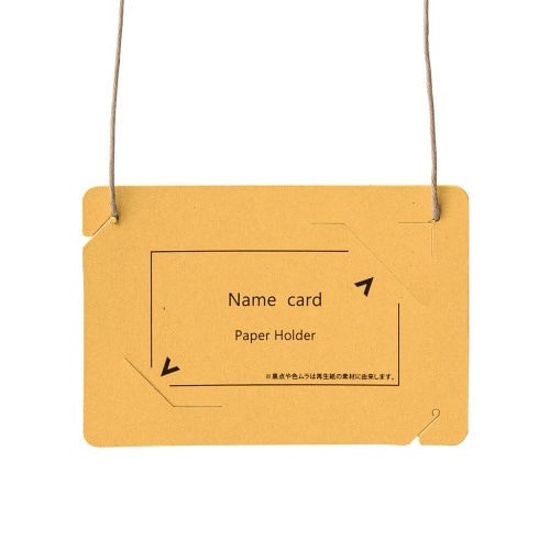 紙製イベント名札 名刺サイズ YL 50枚入