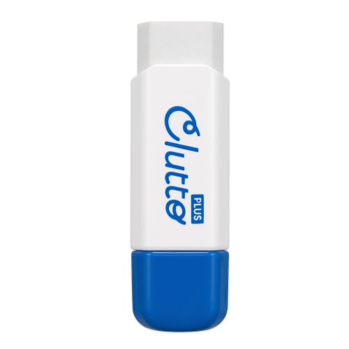 ケース消しゴム くるっと ブルー 袋入×10