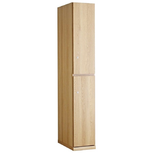 TML 木製ロッカー2人用 NA