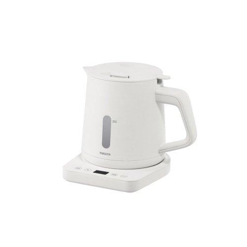 温調電気ケトル 湯こぼれ防止付 1.0L ホワイト