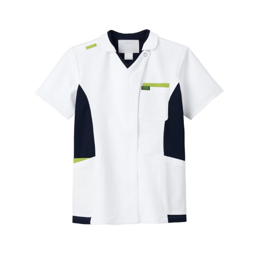 男女兼用スクラブ ホワイト ライム 4L