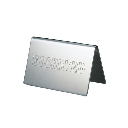 UK 18−8テーブルリザーブカード