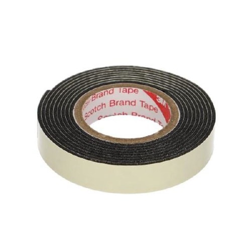 強力両面テープ 多用途 黒色