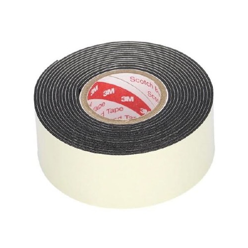 強力両面テープ 多用途 黒色