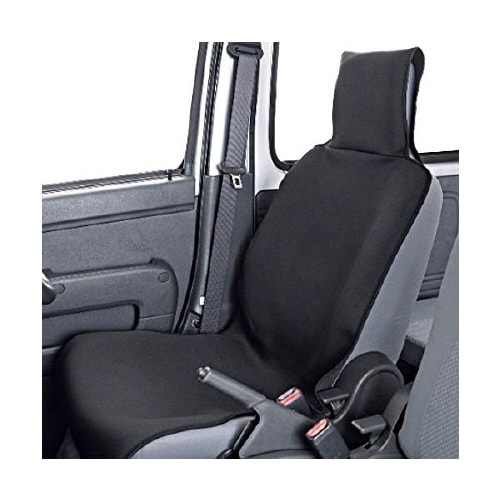 シートカバー 軽バン フロント用 ブラック