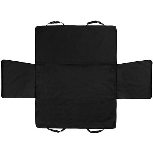 シートカバー ファインペット 後席用 ブラック