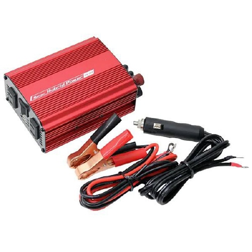 インバーターUSB&コンセント静音タイプDC24V