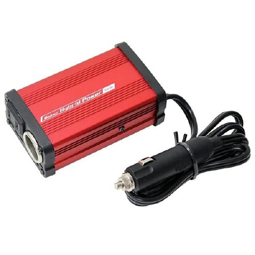 インバーターUSB&コンセント静音タイプDC24V