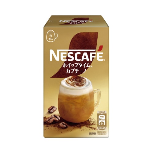 ネスカフェ ホイップタイム カプチーノ 6P×3