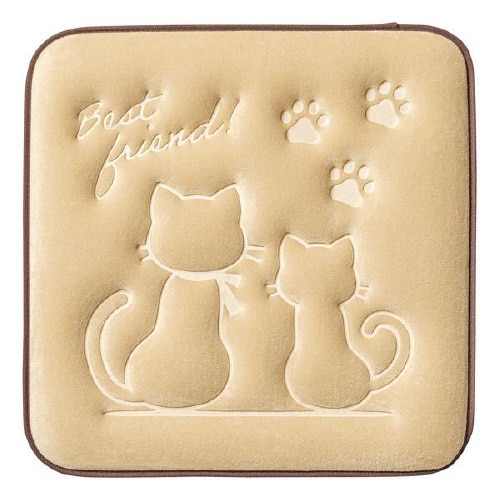 クッション キャットツインズ 角型