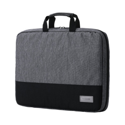 パソコンケース 14インチ 衝撃吸収 グレー