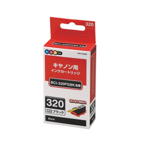 互換インク BCI−320PGBK ブラック