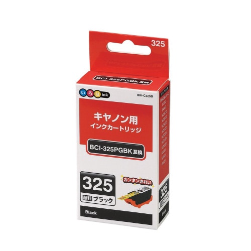 互換インク BCI−325PGBK ブラック