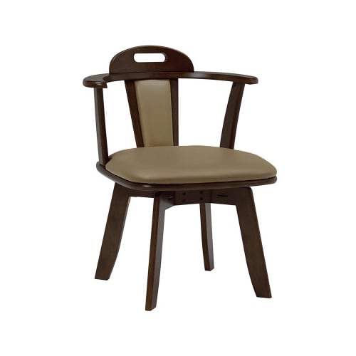 回転ダイニングチェアー 2脚組