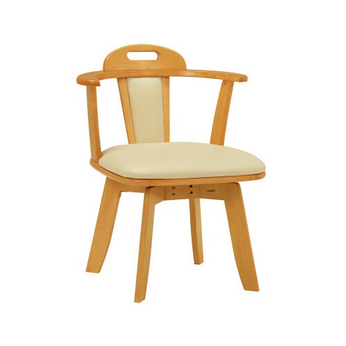 回転ダイニングチェアー 2脚組