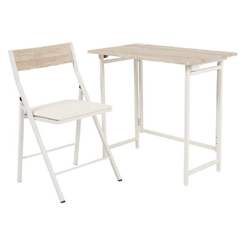 折りたたみデスクチェアセット