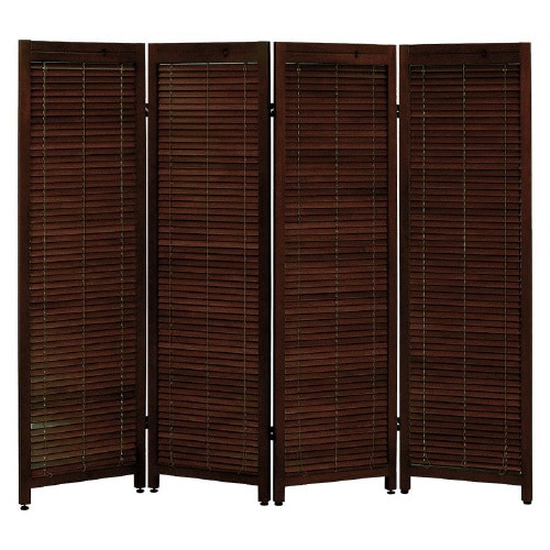 ルーバーパーテーション4連