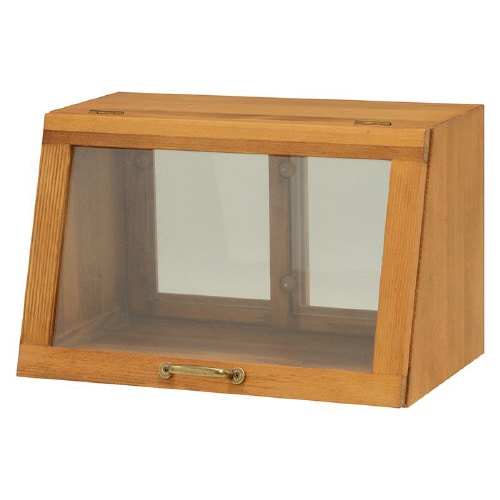 カウンター上ガラスケース