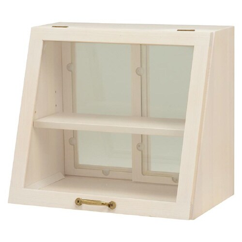 カウンター上ガラスケース