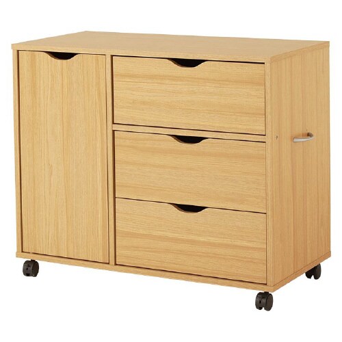 キャスター付きチェスト