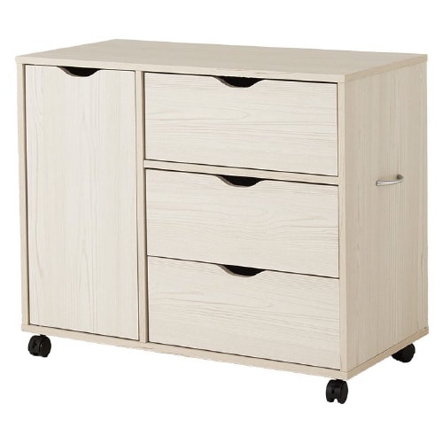 キャスター付きチェスト