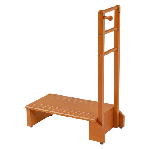 手すり付き玄関踏み台(片側手すり)