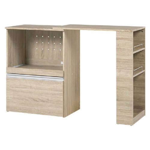 伸縮キッチンカウンター(収納庫タイプ)