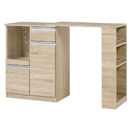 伸縮キッチンカウンター