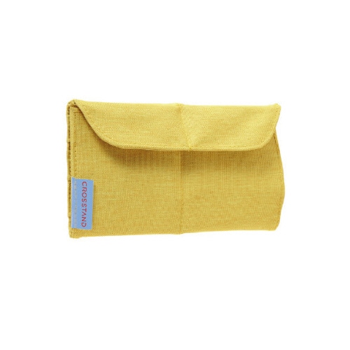 クロススタンドペンポーチ イエローx3