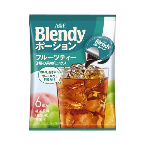 ブレンディポーション3種の果物ミックス6個×3