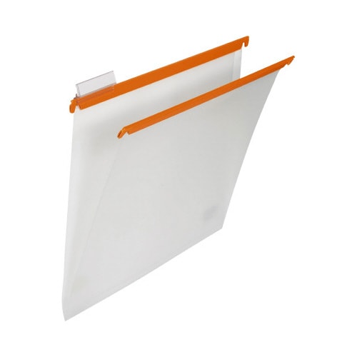 PPハンガーフォルダーPHF−A4 オレンジX10
