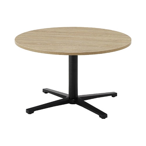 REVミ−ティングロ−テーブル丸750天板FO脚B