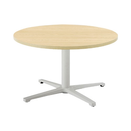 REVミ−ティングロ−テーブル丸750天板NA脚W