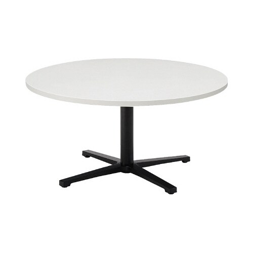 REVミ−ティングロ−テーブル丸900天板WH脚B
