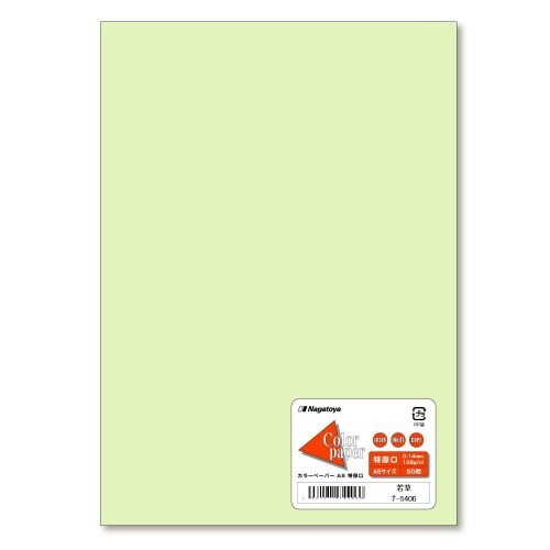 A5特厚口 50枚 ワカクサ×4
