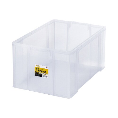 ボックスコンテナ 本体のみ B−65R クリア×3