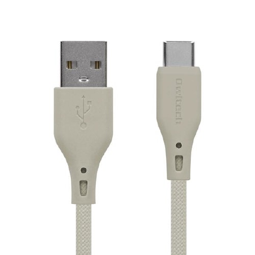 シリコン製USB A−USB Cケーブル